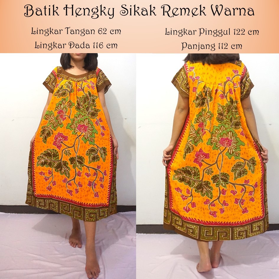  Daster Batik Hengky  Sikak Remek Warna Murah Harga 