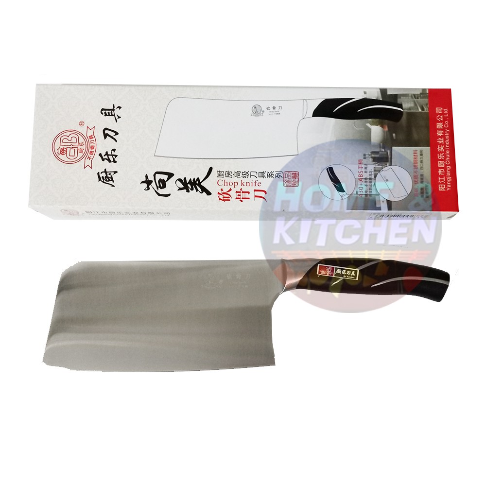 Cookmaster Golok Stainless Full Utuh Pisau Dapur Pemotong Chop Kitchen