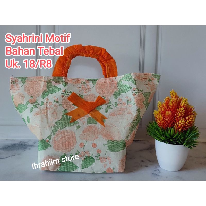 TERLARIS TAS HAJATAN MOTIF TEBAL UKURAN 18x18 TAS BERKAT PET 18x18 TAS HAJATAN TEBAL UKURAN 18 TAS HAMPERS KECIL CANTIK MURAH