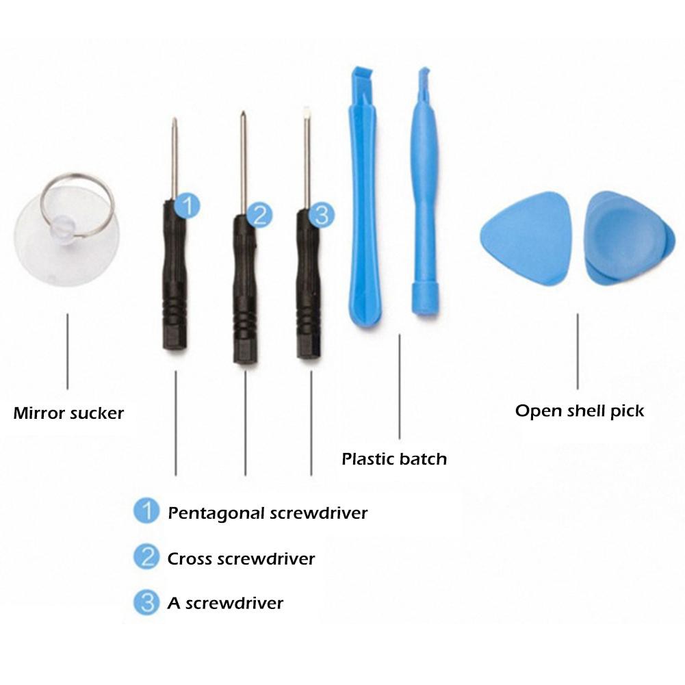 MOJITO 8 in 1 Cell Phones Opening Pry Repair Tool Suction Cup Screwdrivers Kits