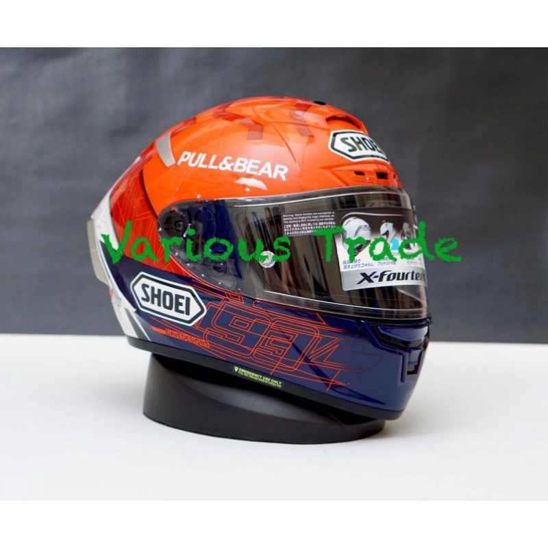 Shoei x14 Red Ant Pull Bear Marc Marquez 2021 Clone 1:1