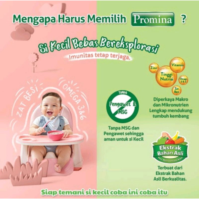 Promina Pasta 70 gr / pasta bayi / Makanan bayi