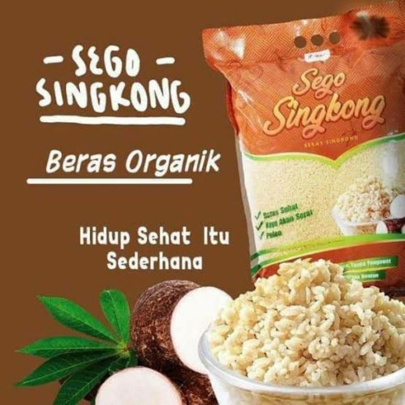 Sego singkong Beras Singkong Diet