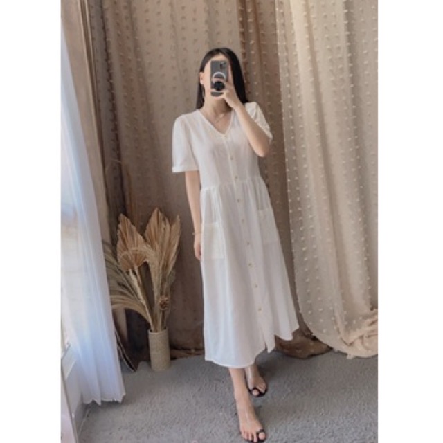 Gauri Dress || Dress Daily Linen Premium || Dress Busui || Vaeesan