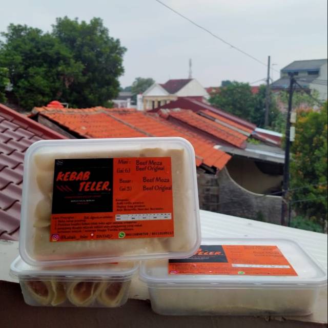 

Kebab Frozen BeefMozarella isi 6 "KebabTeler