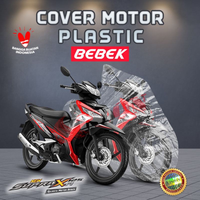 Sarung Motor Cover Motor Honda Supra All Series Transparan