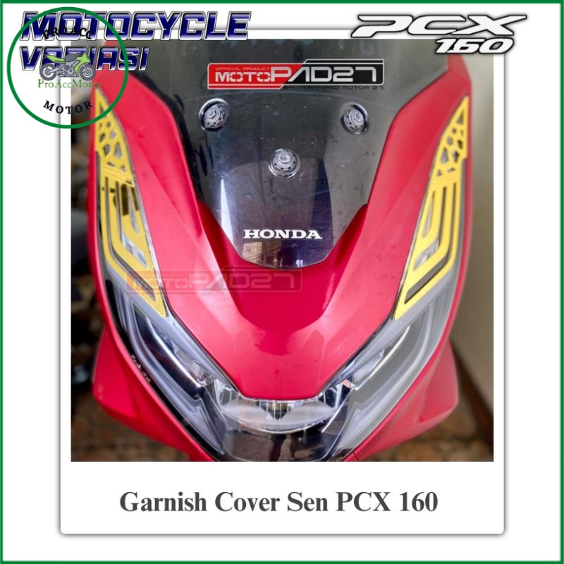 Garnish Lampu Sen Pcx 160 Garnis Cover Sen Pcx 160