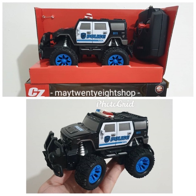 Mainan Anak Toys Kingdom Cruzer Squad Machines Remote Control Police Car RC Mobil