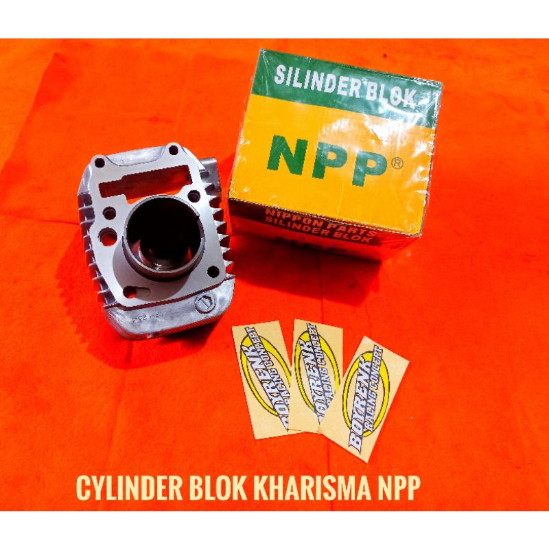 BLOK SEHER KHARISMA/SUPRA X 125 CYLINDER BLOK KHARISMA/SUPRA X 125 NPP - BOYRENK RACING CONCEPT