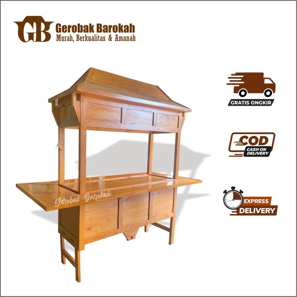 Gerobak angkringan joglo / rombong angkringan joglo