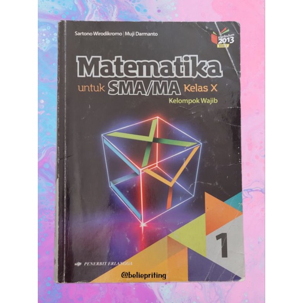 

Matematika Kls 10 (ERLANGGA)