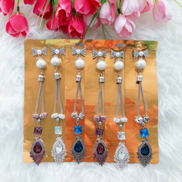 BROS DAGU JUNTAI MUTIARA KRISTAL TETES/BROS DAGU IMPORT PREMIUM