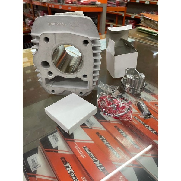 Blok Seher Karisma Supra x 125 TK Racing Ceramic 53.4mm blok bore up karisma supra x 125 TK Racing o