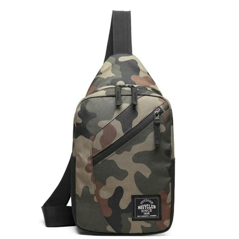 Navy Club Tas Selempang Dada Pria, Army
