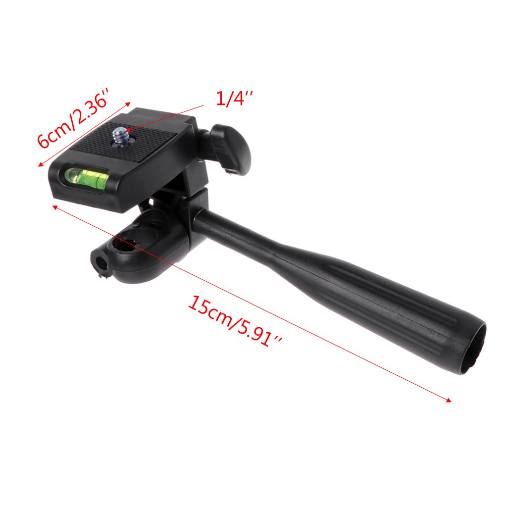 Laser Level Meter Plate Tripod Head Plastic Adapter Accessory With Arm Bracket