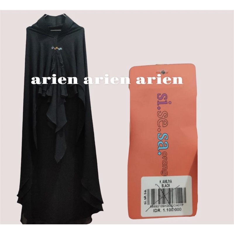 Khimar Sisesa Black Sale