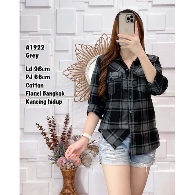 KEEMEJA FLANEL BANGKOK A1922