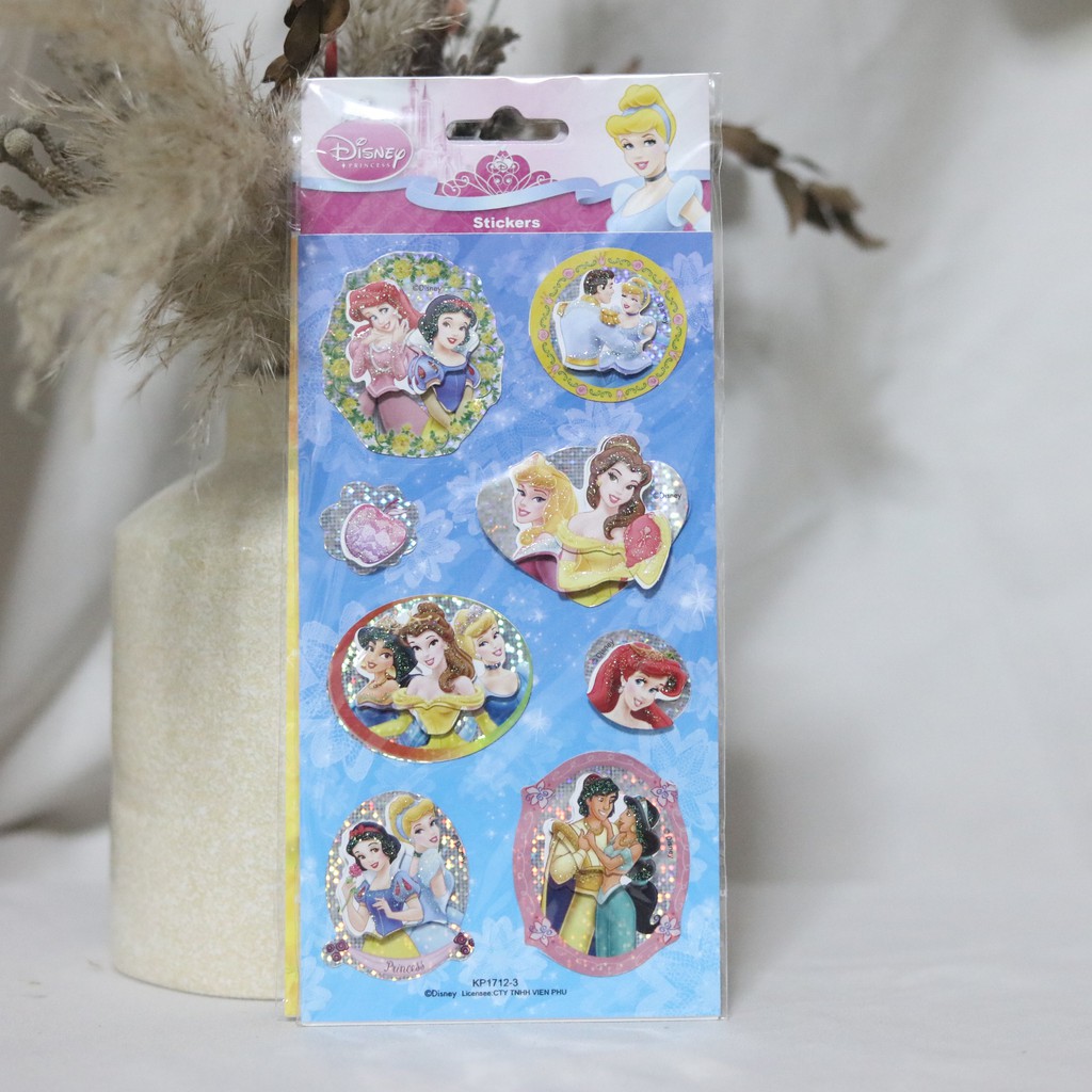 STIKER TIMBUL ANAK LUCU GAMBAR DISNEY MICKEY / WINNIE THE POOH / PRINCESS