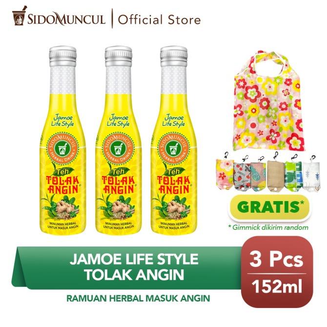 

Jamu Jamoe Life Style Teh Tolak Angin Herbal 3x FREE Tas Belanja