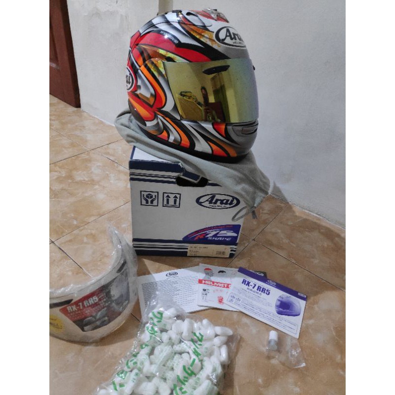 Helm arai rx7 rr5 nakagami
