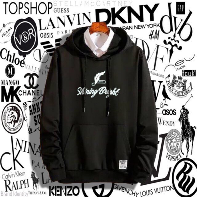 JAKET SWEATER HOODIE UNISEX SHINING BRIGHT PREMIUM