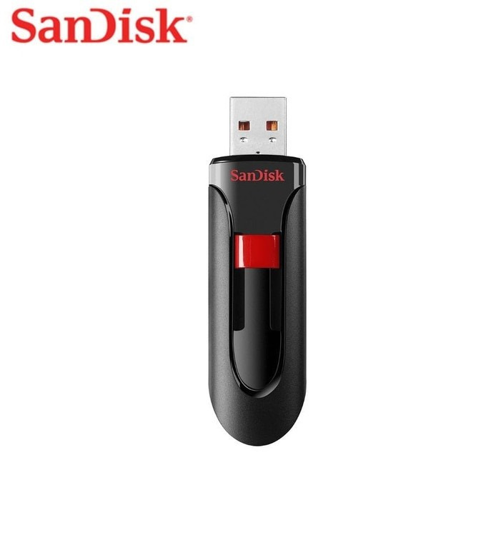 Flashdisk Sandisk 32GB CZ60 Cruzer Glide 2.0 USB Flash Drive Original