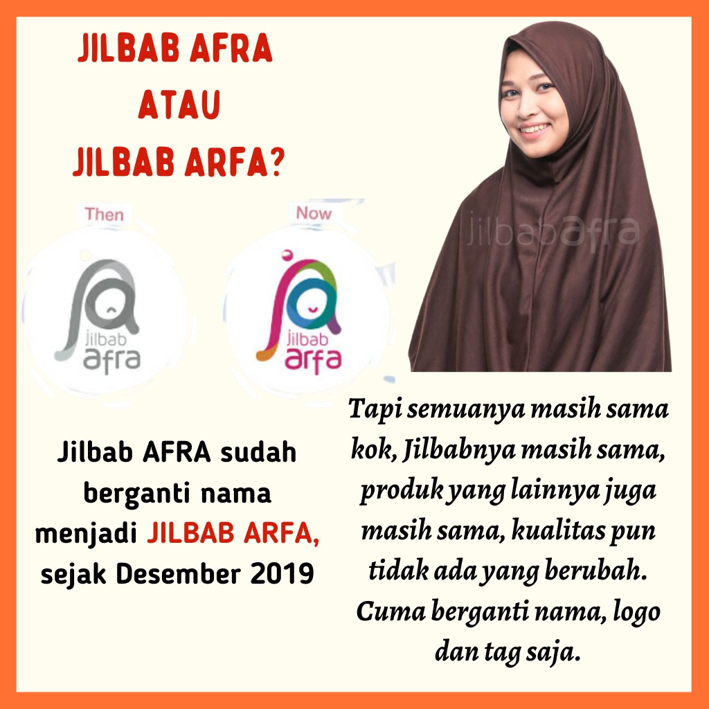 JILBAB AFRA SYIFA COKLAT TUA Bergo Tanpa Pet- bergo kaos syiria syar'i (Kerudung Instan)-8