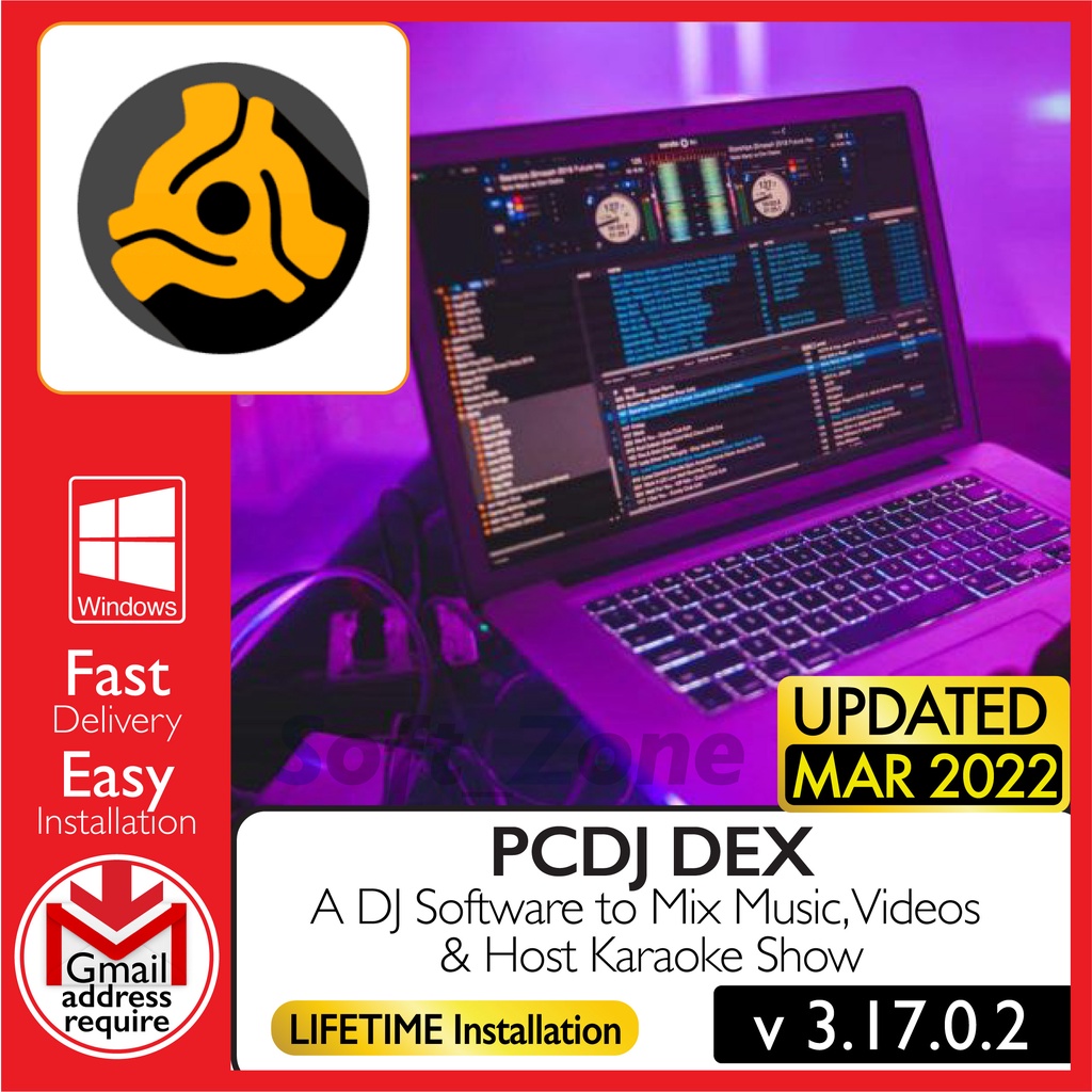 

PCDJ DEX 3.17.0.2 - A DJ Sftwr t Mx Msc, Vds & Hst Krk Shw [WINDOWS x64] - Dgtl Dwnld