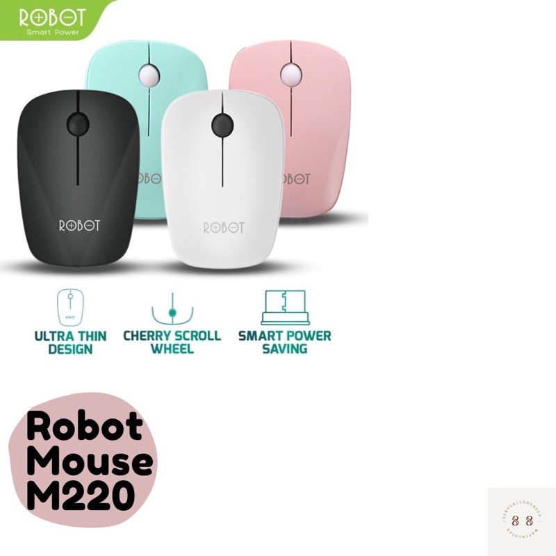 Mouse Wireless Robot M220