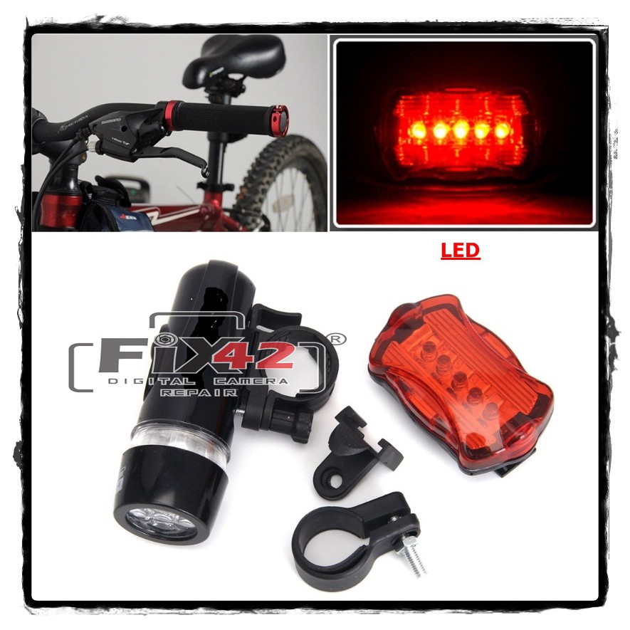 Lampu Sepeda LED Depan Belakang Terang