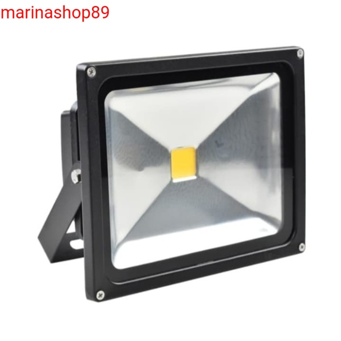 krisbow lampu sorot led COB 30 w kuning_lampu taman spot_lampu outdoor
