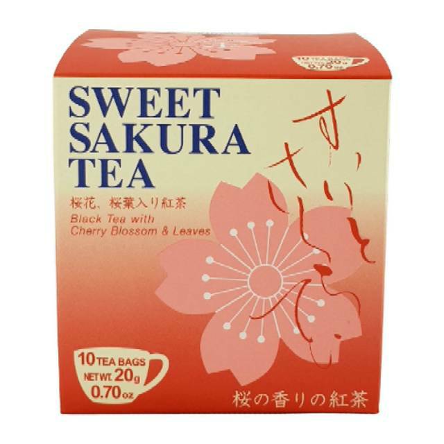 

sweet sakura tea black tea with cherry blossom