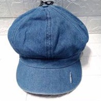 TOPI NEWSBOY SECOND DENIM