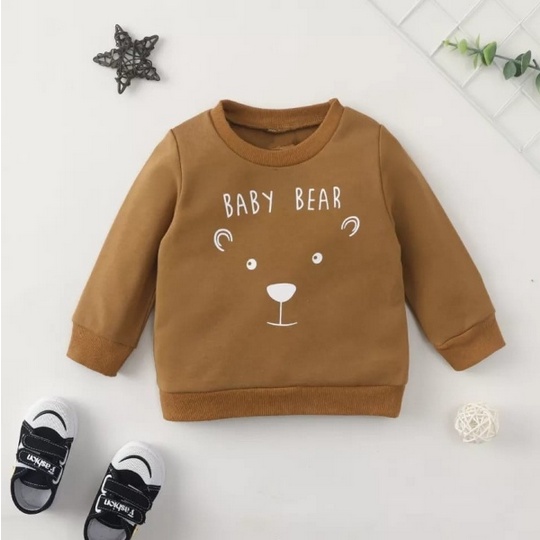 Jeco fashion SWEATER ANAK BABY BEAR