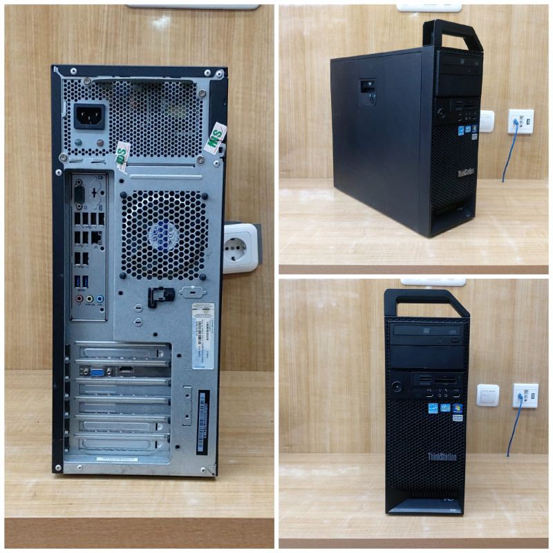 Server Lenovo Thinkstation S30Xeon E5-2609 Ram 16gb Ddr3 Ssd 256gb Hdd 1Tb