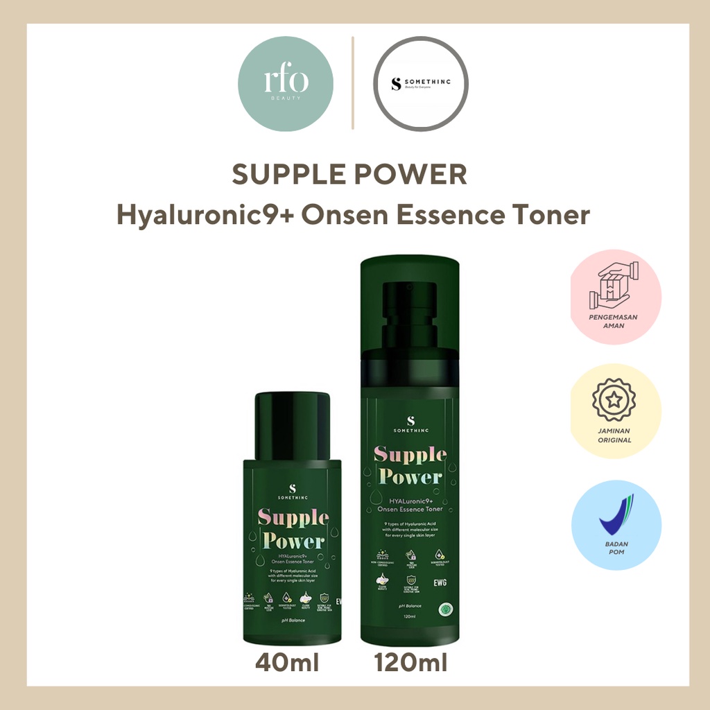 Somethinc Supple Power Hyaluronic9+ Onsen Essence Toner