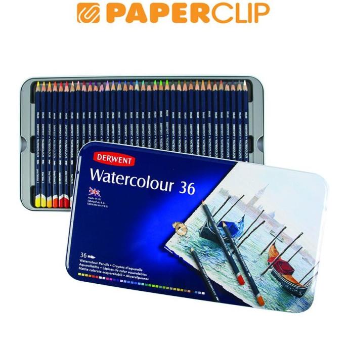 

PENSIL WARNA DERWENT SET WATER 36 COLOR 32885DW ---READY---