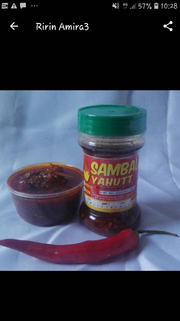 

Sambel pedas / sambal kemasan / sambel cumi