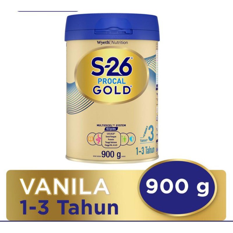 

S26 Procal GOLD tahap 3 900g