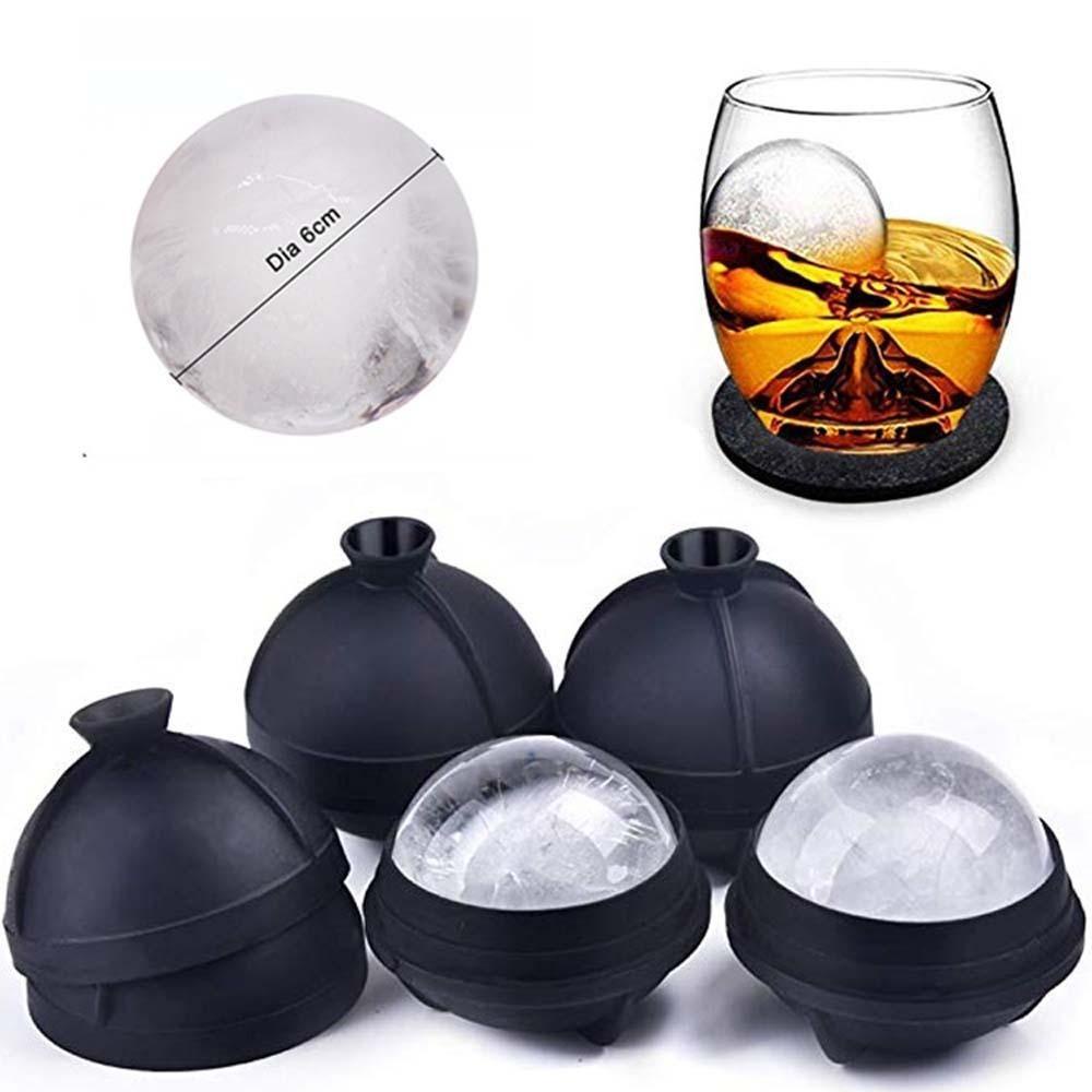 【 ELEGANT 】 Cetakan Es Bola DIY Home Whiskey Kitchen Tools Cocktail Ice Cream Tools