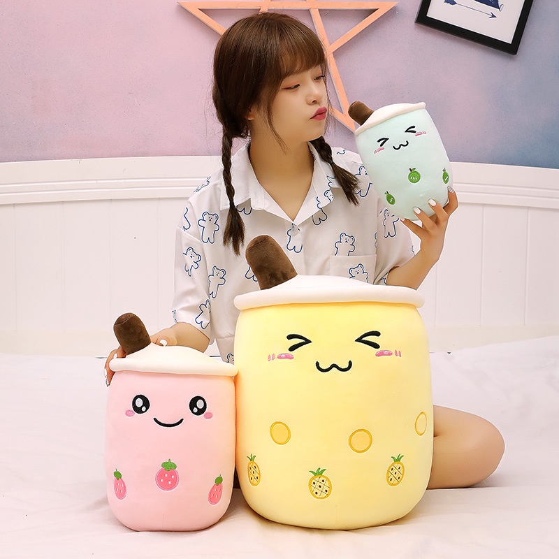 PHILEO | BONEKA LUCU - BOBA BUBBLE MILK TEA - BROWN SUGAR - MAINAN BONEKA VIRAL-7