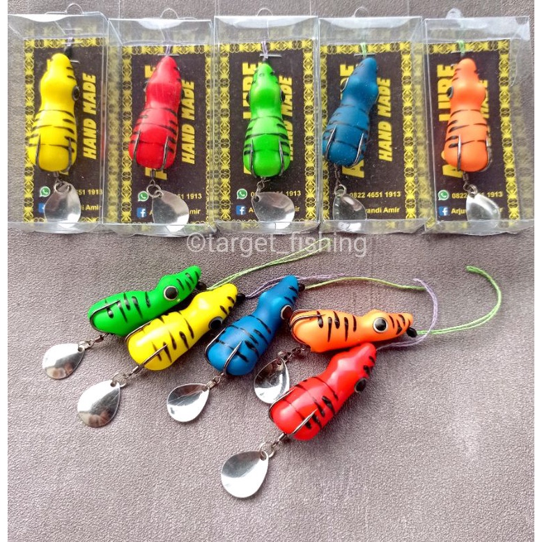 Soft Frog TOKEK Blade 5cm 5,5gr - Umpan Casting Gabus Haruan Ultralight