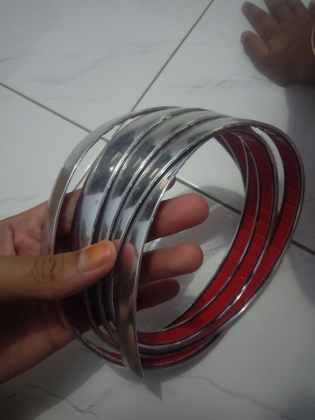 List Crome 15 Mm Panjang 1 Mtr