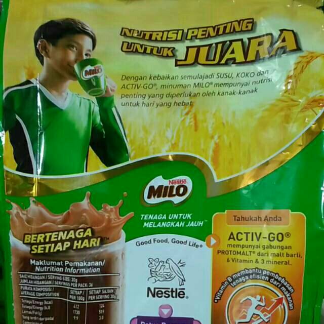 

Milo malaysia asli 1.1kg