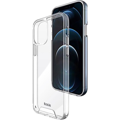 Case IBACKS Lazer Crystal iP 13 Pro Pro Max ProMax Clear Cover Transparan Bening Casing