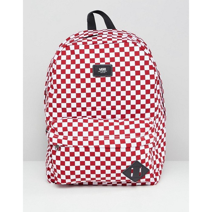 Original Tas Vans Checkerboard Red Merah