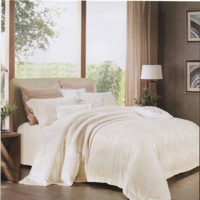 Sprei dan Bedcover Jacquard Tencel