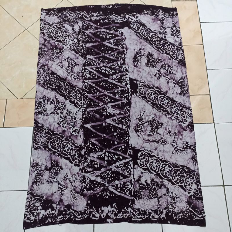 sarung tuban premium batik wanita santri jahit dobel