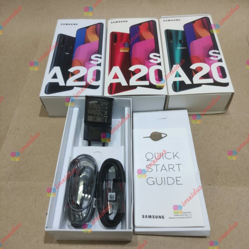 

Dus Box Kotak Samsung A20s Full Set