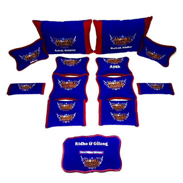 Bantal Mobil Custom Mobil Legends